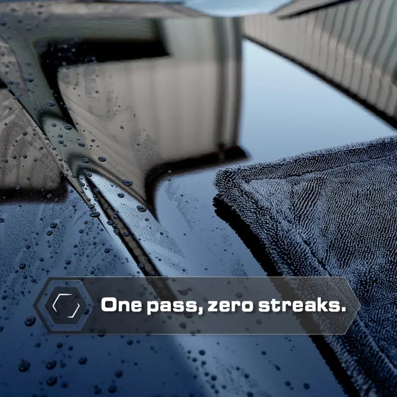 TWISTED-LOOP DRYING TOWEL - Ultra-Absorbent Car Drying Towel Made With A Twisted-Loop Microfiber Weave, 1300 GSM Premium Microfiber